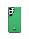 Lacoste Lacoste Iconic Petit Pique Tkani Logo MagSafe Stražnji Zaštitni Poklopac za Samsung Galaxy S25 Ultra Zelena