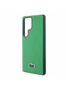 Lacoste Lacoste Iconic Petit Pique Tkani Logo MagSafe Stražnji Zaštitni Poklopac za Samsung Galaxy S25 Ultra Zelena