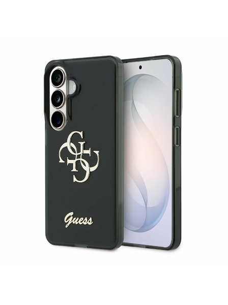Guess Guess IML 4G Script Metal Logo Stražnji Zaštitni Poklopac za Samsung Galaxy 26 Crna