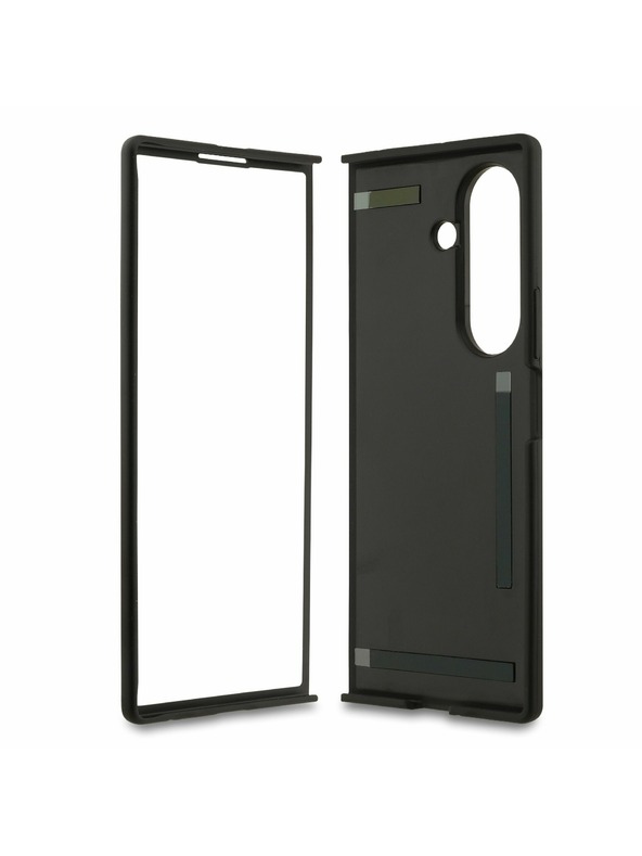 Guess Guess PU Kožna 4G Obojeni Prsten Magnetski Stražnji Zaštitni Poklopac za Samsung Galaxy Z Fold 7 Smeđa