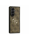 Guess Guess PU 4G Metal Logo Stražnji Zaštitni Poklopac za Samsung Galaxy Z Fold 7 Smeđa