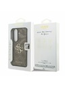 Guess Guess PU 4G Metal Logo Stražnji Zaštitni Poklopac za Samsung Galaxy Z Fold 7 Smeđa