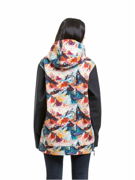 Meatfly Meatfly ženska street jakna Alita Mango Mountains / Black