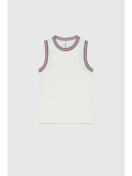 Moodo Pamučni top bijeli Moodo