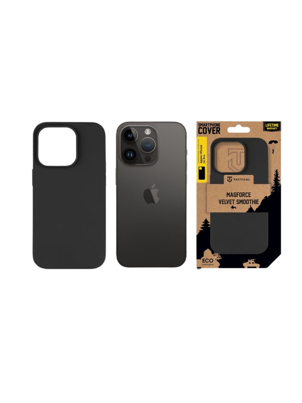 Tactical Tactical MagForce Velvet Smoothie Zaštita za Apple iPhone 14 Pro Asphalt