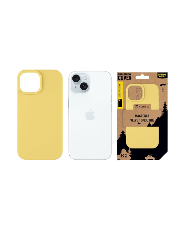 Tactical Tactical MagForce Velvet Smoothie Zaštita za Apple iPhone 15 Banana