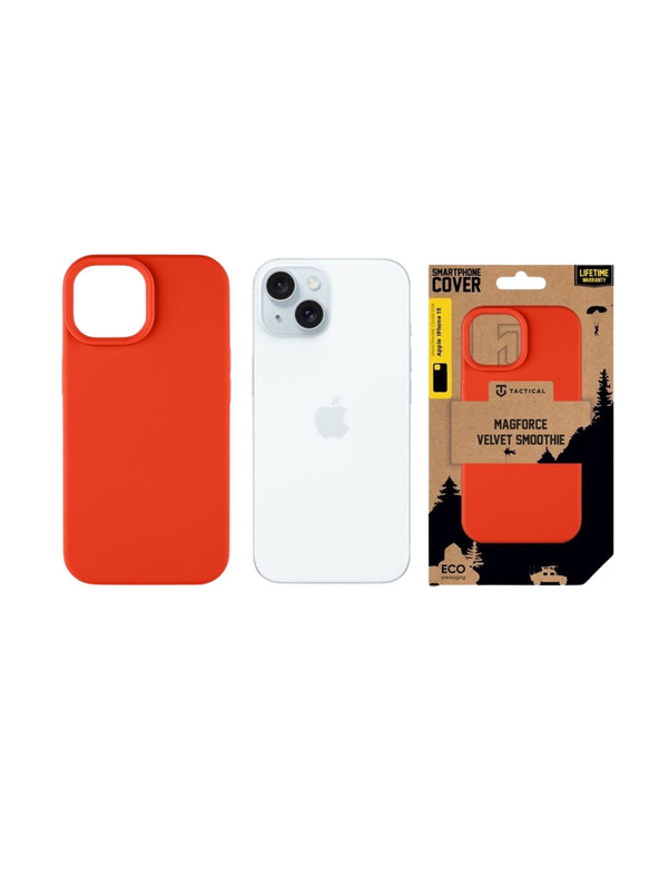 Tactical Tactical MagForce Velvet Smoothie Zaštita za Apple iPhone 15 Chilli