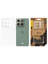 Tactical Tactical TPU Plyo Zaštita za Motorola Edge 70 Fusion Transparent