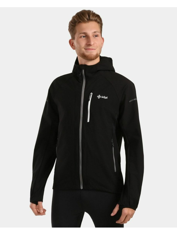 Kilpi Muška nemembranska softshell trkaća jakna Kilpi BALEO-M Crna