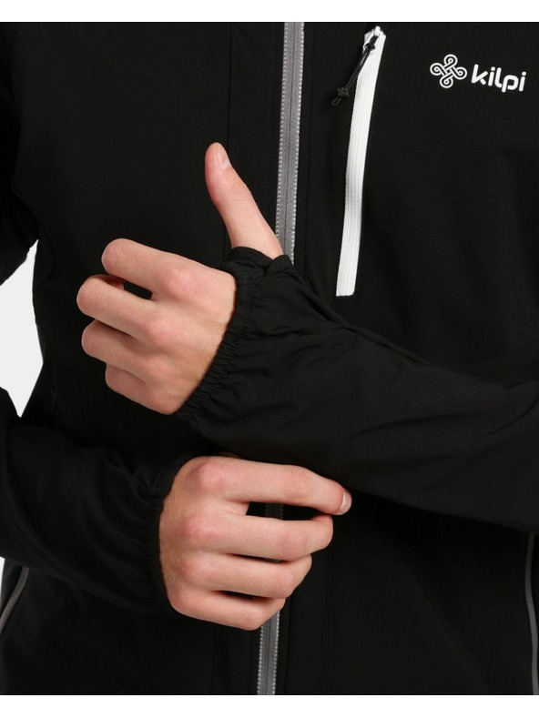 Kilpi Muška nemembranska softshell trkaća jakna Kilpi BALEO-M Crna