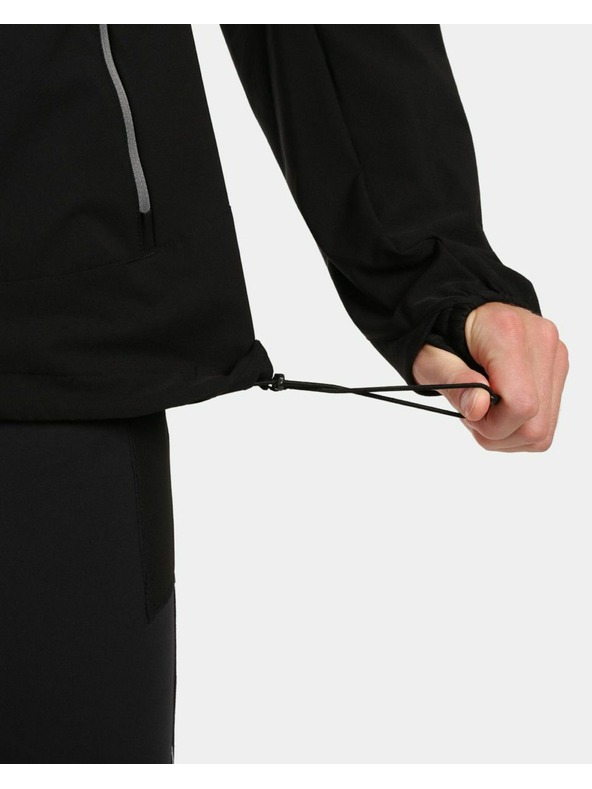Kilpi Muška nemembranska softshell trkaća jakna Kilpi BALEO-M Crna