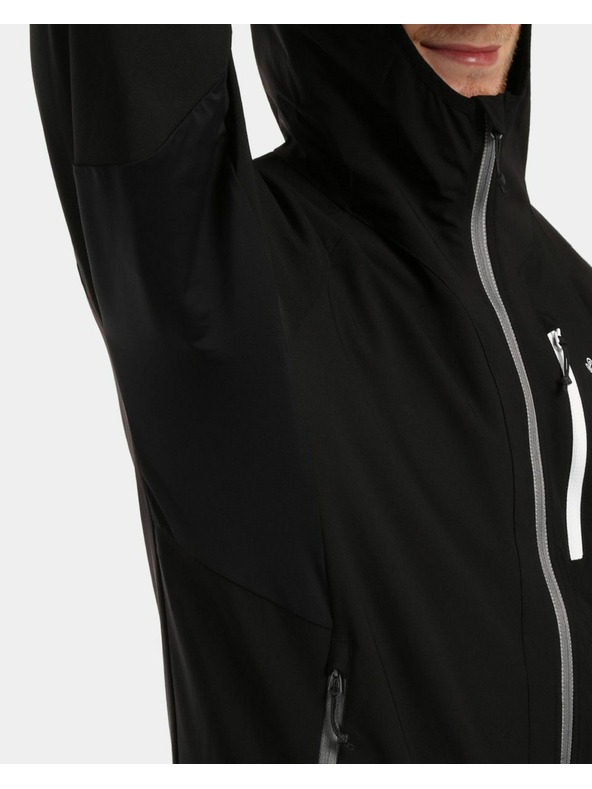 Kilpi Muška nemembranska softshell trkaća jakna Kilpi BALEO-M Crna