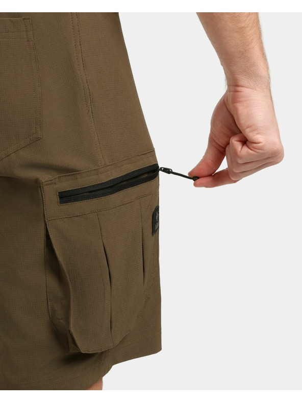 Kilpi Muške outdoor kratke hlače Kilpi ASHER-M Khaki