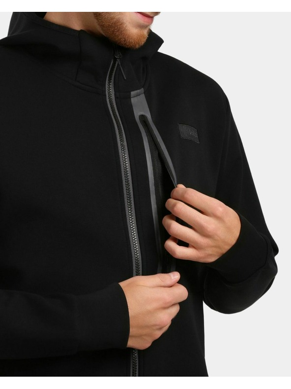 Kilpi Pamučna hoodie za aktivni stil Kilpi OKAMPOS-M Crna