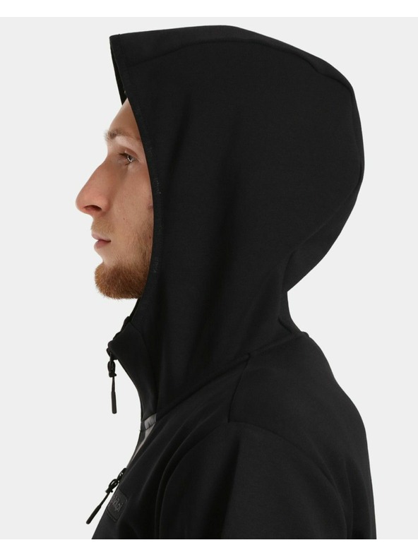Kilpi Pamučna hoodie za aktivni stil Kilpi OKAMPOS-M Crna