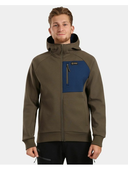 Kilpi Muška pamučna hoodie Kilpi BALU-M Khaki
