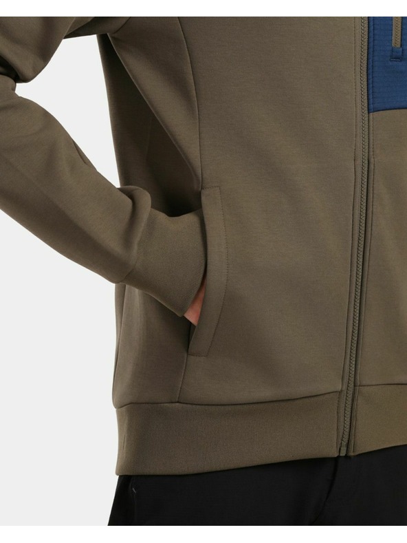 Kilpi Muška pamučna hoodie Kilpi BALU-M Khaki