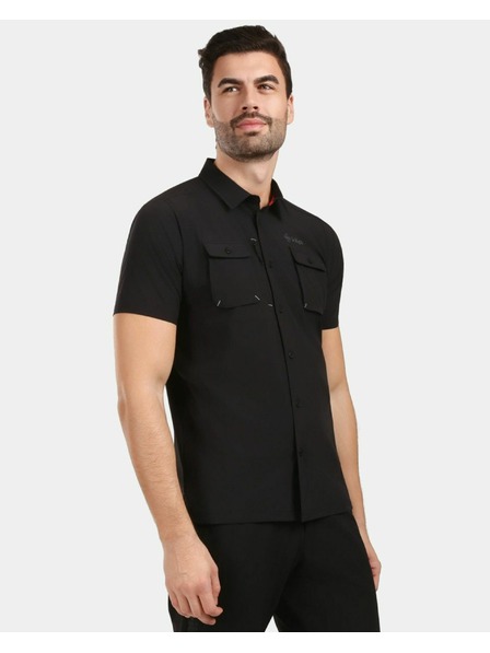 Kilpi Muška outdoor košulja Kilpi BOMBAY-M Crna