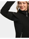 Kilpi Ženska nemembranska softshell trkaća jakna Kilpi BALEO-W Crna