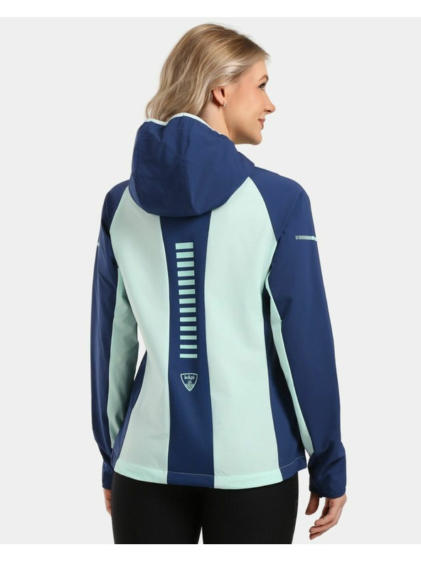 Kilpi Ženska nemembranska softshell trkaća jakna Kilpi BALEO-W Mentolna
