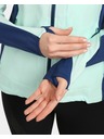 Kilpi Ženska nemembranska softshell trkaća jakna Kilpi BALEO-W Mentolna
