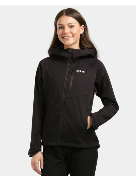 Kilpi Ženska softshell jakna Kilpi BELTRA-W Crna
