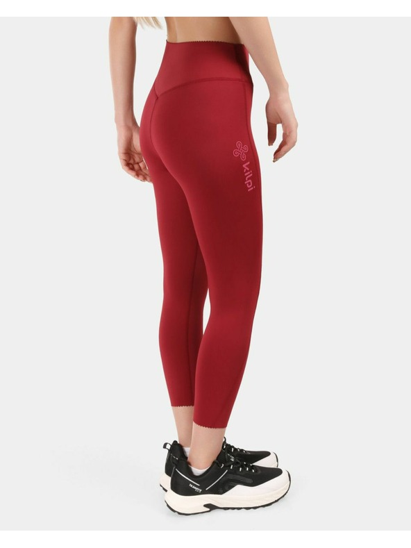 Kilpi Ženske fitness tajice Kilpi RIVIAN-W Tamno crvena