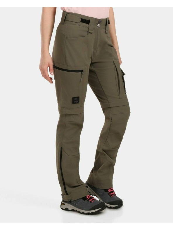 Kilpi Ženske outdoor hlače Kilpi SURVIVOR-W Zelena