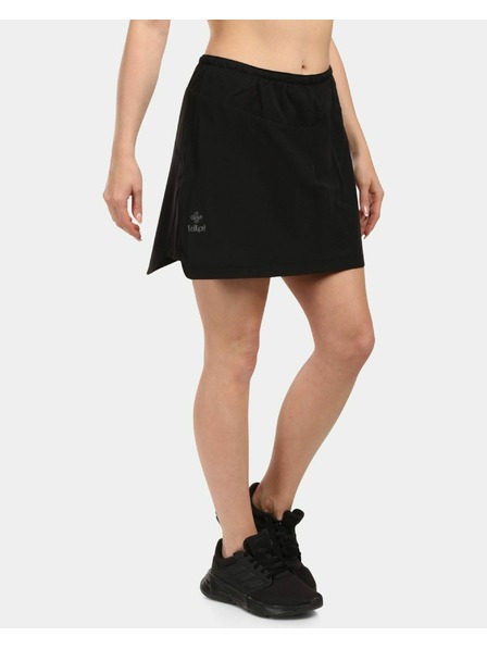 Kilpi Praktična outdoor suknja Kilpi NINA-W Crna