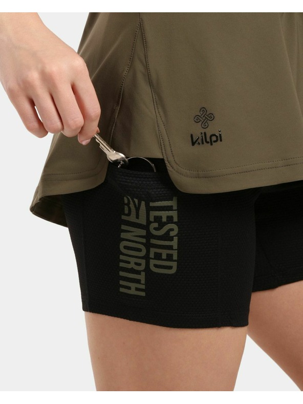 Kilpi Praktična outdoor suknja Kilpi NINA-W Kaki