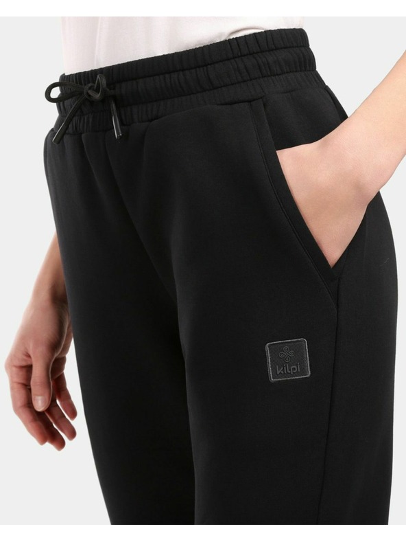 Kilpi Ženske pamučne donje hlače Kilpi MATTY-W Crna