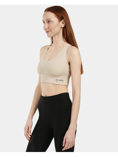 Kilpi Ženski sportski grudnjak Kilpi MARI-W Bež