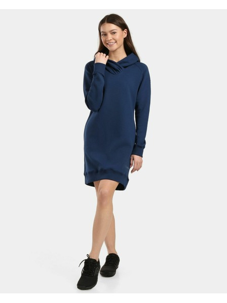 Kilpi Ženski dugačak hoodie Kilpi HEYDEN-W Tamno plava