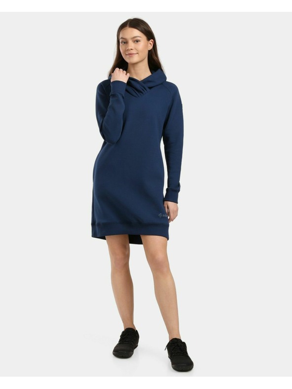 Kilpi Ženski dugačak hoodie Kilpi HEYDEN-W Tamno plava