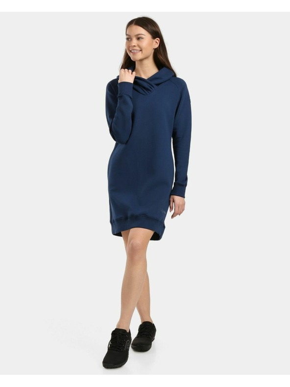 Kilpi Ženski dugačak hoodie Kilpi HEYDEN-W Tamno plava