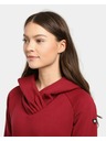 Kilpi Ženski dugačak hoodie Kilpi HEYDEN-W Tamno crvena