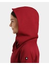 Kilpi Ženski dugačak hoodie Kilpi HEYDEN-W Tamno crvena