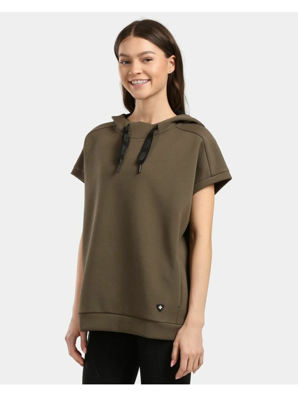 Kilpi Ženski hoodie Kilpi DIAN-W Khaki