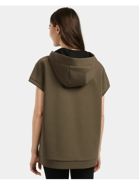 Kilpi Ženski hoodie Kilpi DIAN-W Khaki