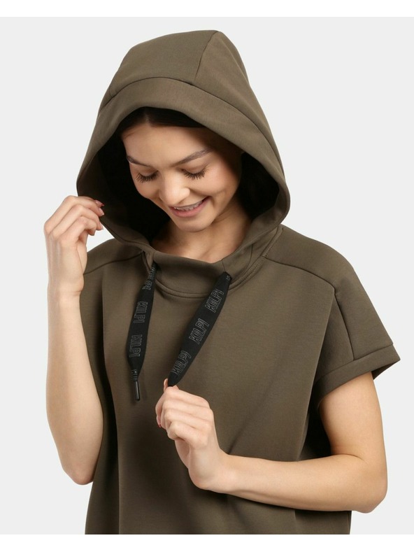 Kilpi Ženski hoodie Kilpi DIAN-W Khaki