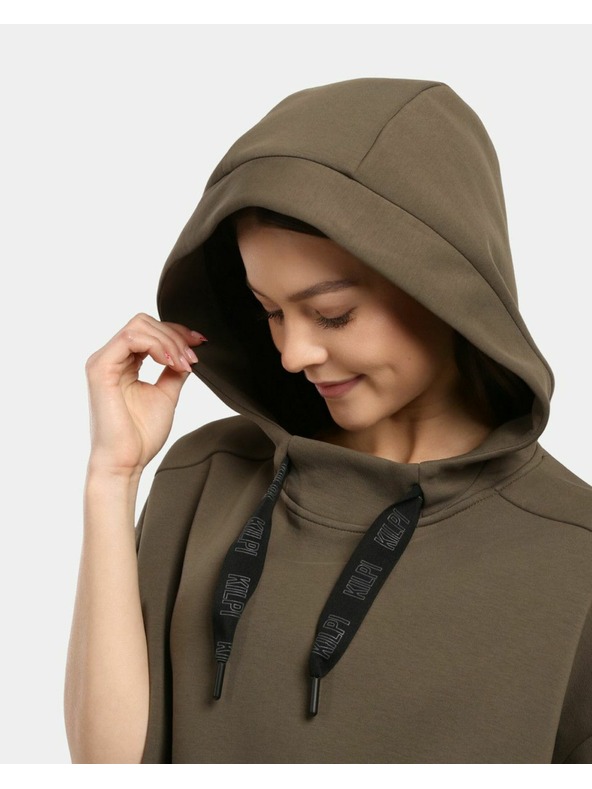 Kilpi Ženski hoodie Kilpi DIAN-W Khaki