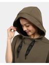 Kilpi Ženski hoodie Kilpi DIAN-W Khaki