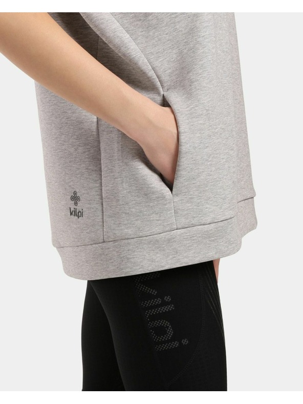 Kilpi Ženski hoodie Kilpi DIAN-W Svjetlo siva