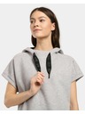 Kilpi Ženski hoodie Kilpi DIAN-W Svjetlo siva