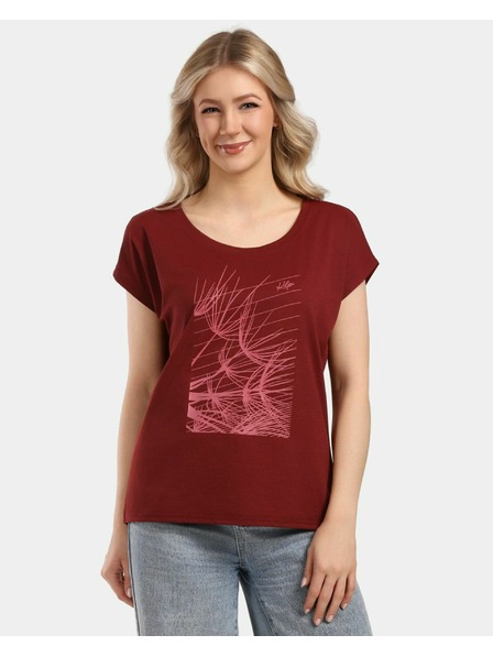 Kilpi Ženski funkcionalni brezznameni Kilpi ARONY-W Tamno crvena