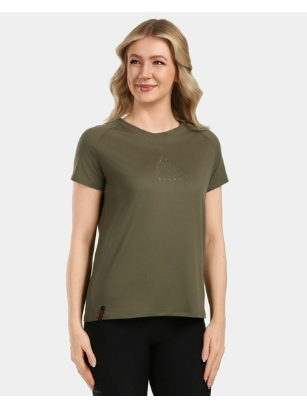 Kilpi Žensko tehničko majica Kilpi LISMAIN-W Zelena