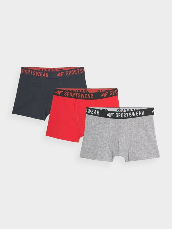 4F Dječji boksaški šorts 4F (3pack)