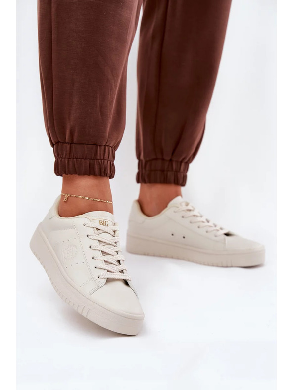BIG STAR SHOES Ženski tenisici iz ECO kože Big Star – bež