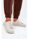 BIG STAR SHOES Ženski tenisici iz ECO kože Big Star – bež