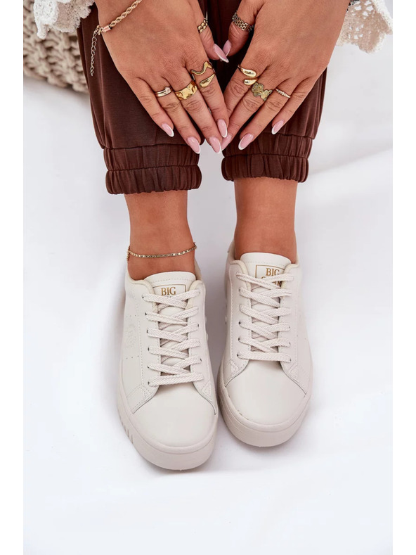BIG STAR SHOES Ženski tenisici iz ECO kože Big Star – bež